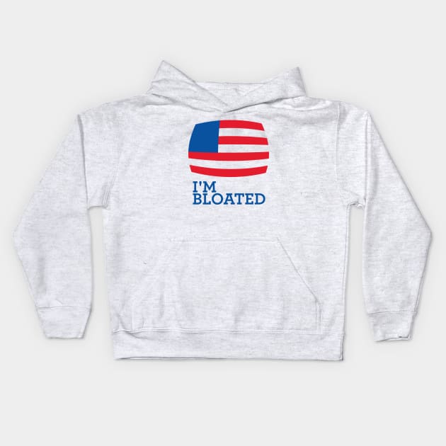 Bloat the Vote - Light Kids Hoodie by Squidoink